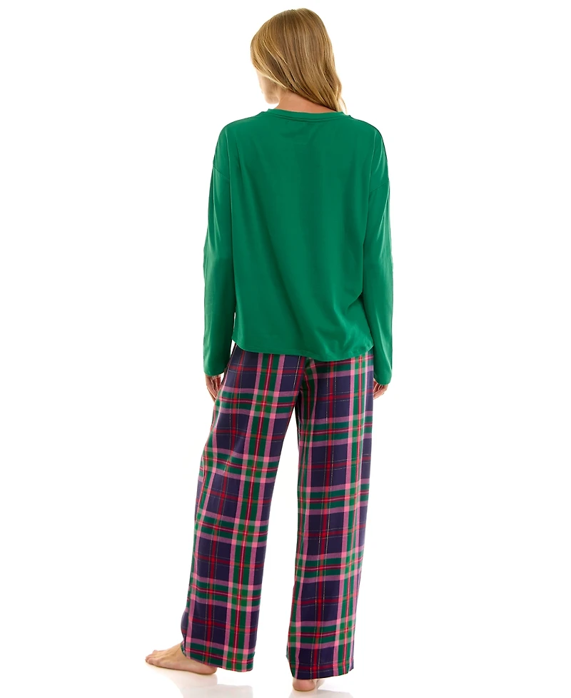 Roudelain Women's Long-Sleeve Drop Shoulder Top