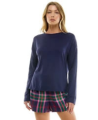 Roudelain Women's Long-Sleeve Drop Shoulder Top