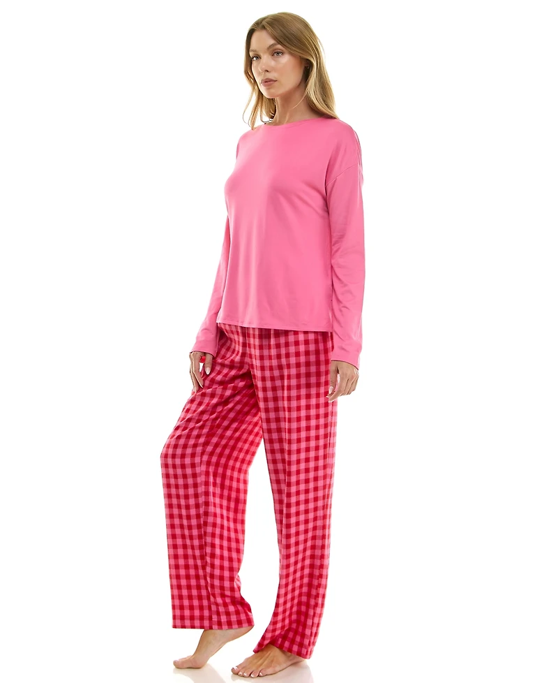 Roudelain Women's Long-Sleeve Drop Shoulder Top