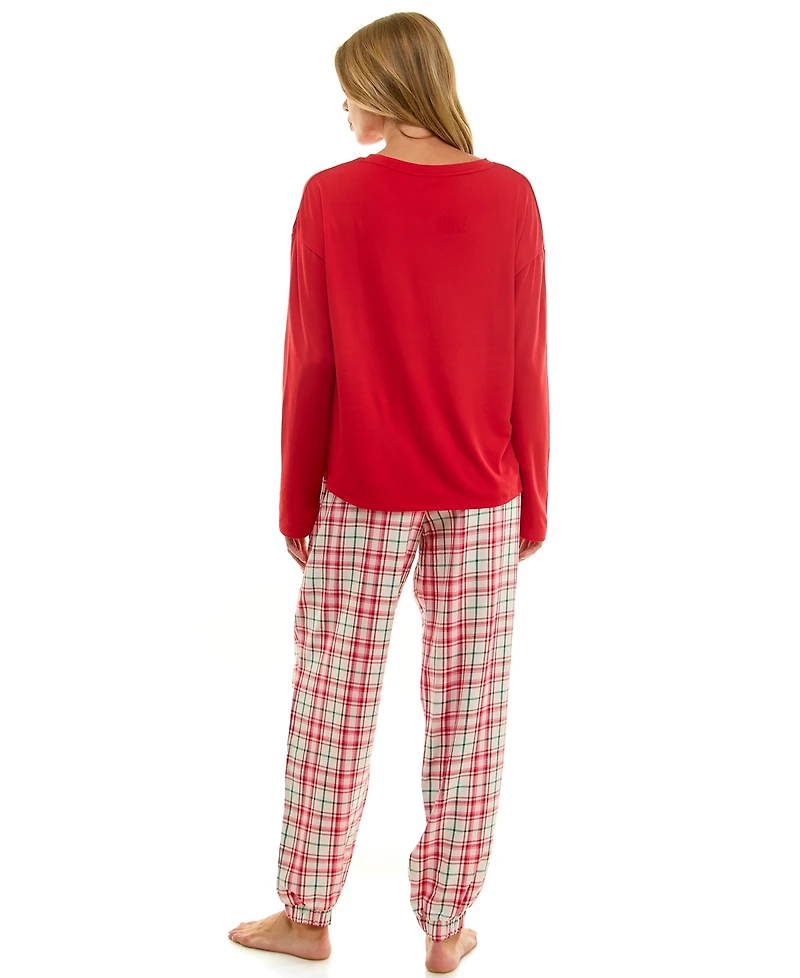 Roudelain Women's Long-Sleeve Drop Shoulder Top