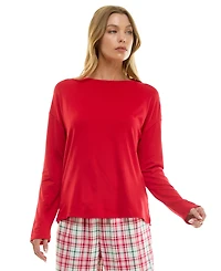 Roudelain Women's Long-Sleeve Drop Shoulder Top