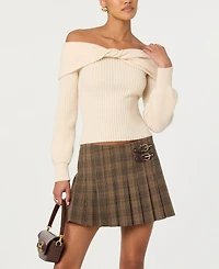 Astr the Label Women's Tilde Off-The-Shoulder Sweater
