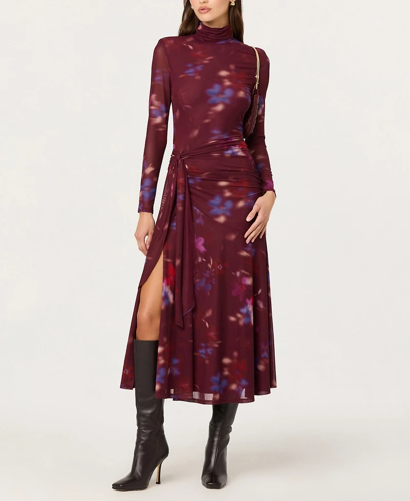 Astr the Label Women's Aubriella Turtle Neck Dress