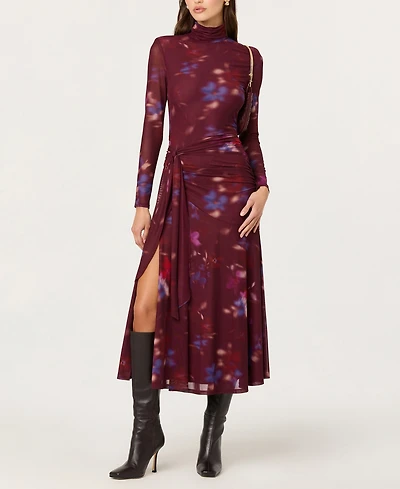 Astr the Label Women's Aubriella Turtle Neck Dress