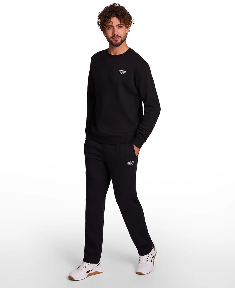 Reebok Men's Embroidered Chest Logo Sweatshirt