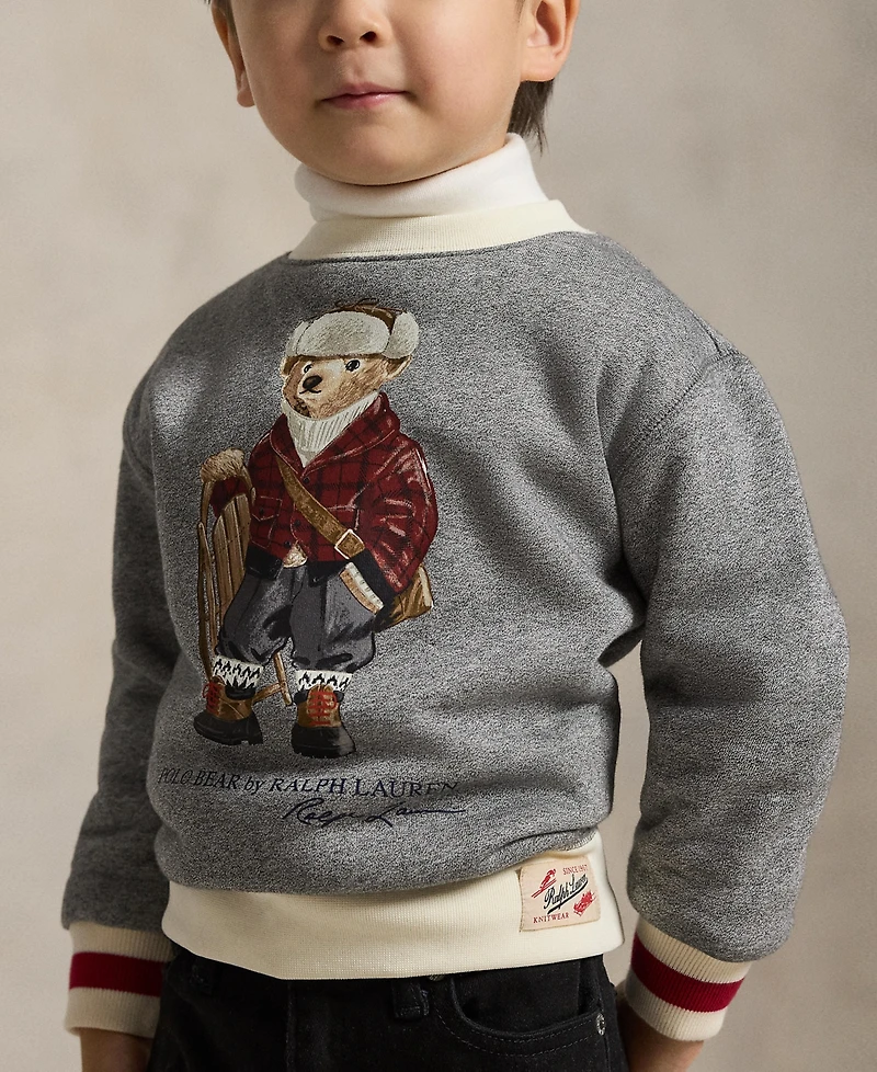 Polo Ralph Lauren 2-7 Bear Fleece Sweatshirt