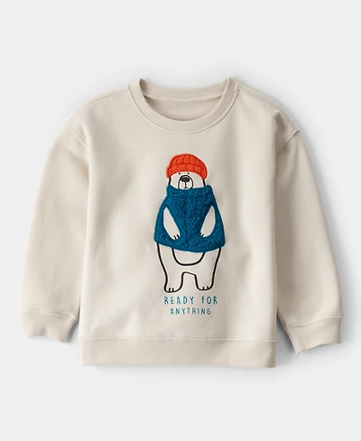 Carter's Boys Toddler 2T-5T DayDream Bear Pull-On Sweatshirt