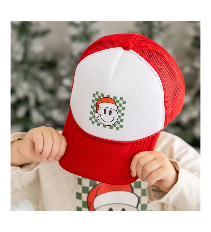 Sweet Wink Boys Santa Smiley Christmas Hat