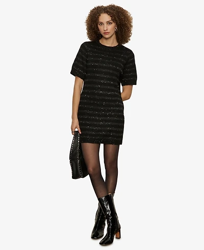 Sanctuary Women's Shine T-Shirt Sweater Dress