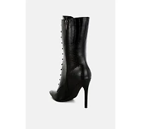 knocturn croc textured over the boots