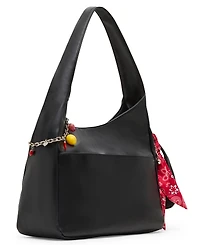 Madden Girl Medium Leather Hobo Bag