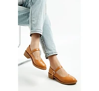 Ejeta Faux Leather Mary Jane Shoes