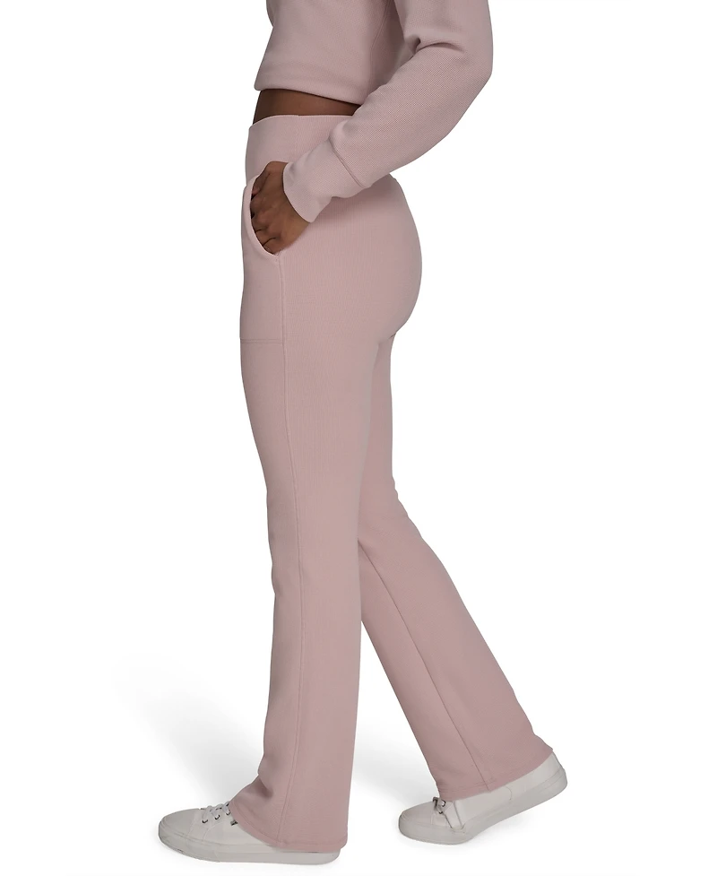 Calvin Klein Women's Flare-Leg High-Waist Pants