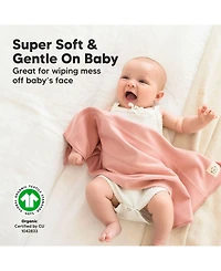KeaBabies 6pk Shea Baby Burp Cloths for Boys and Girls, Burping Babies, Newborn