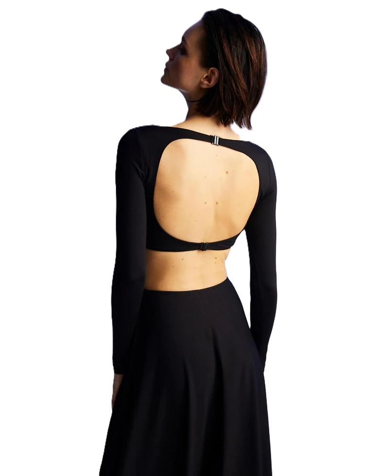 Women's Crop Top with Knot