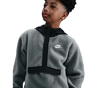 Nike Boys or Girls Sportswear Quarter Zip Long-Sleeve Hoodie
