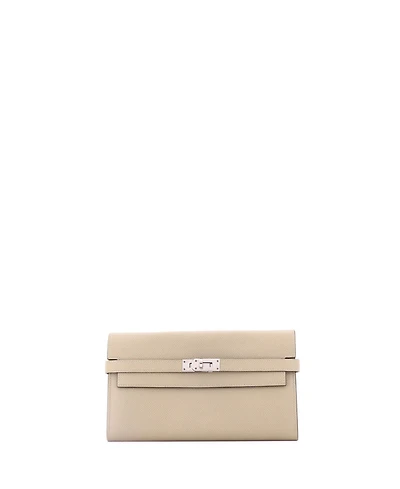 Pre-Owned Hermes Long Kelly Wallet Epsom