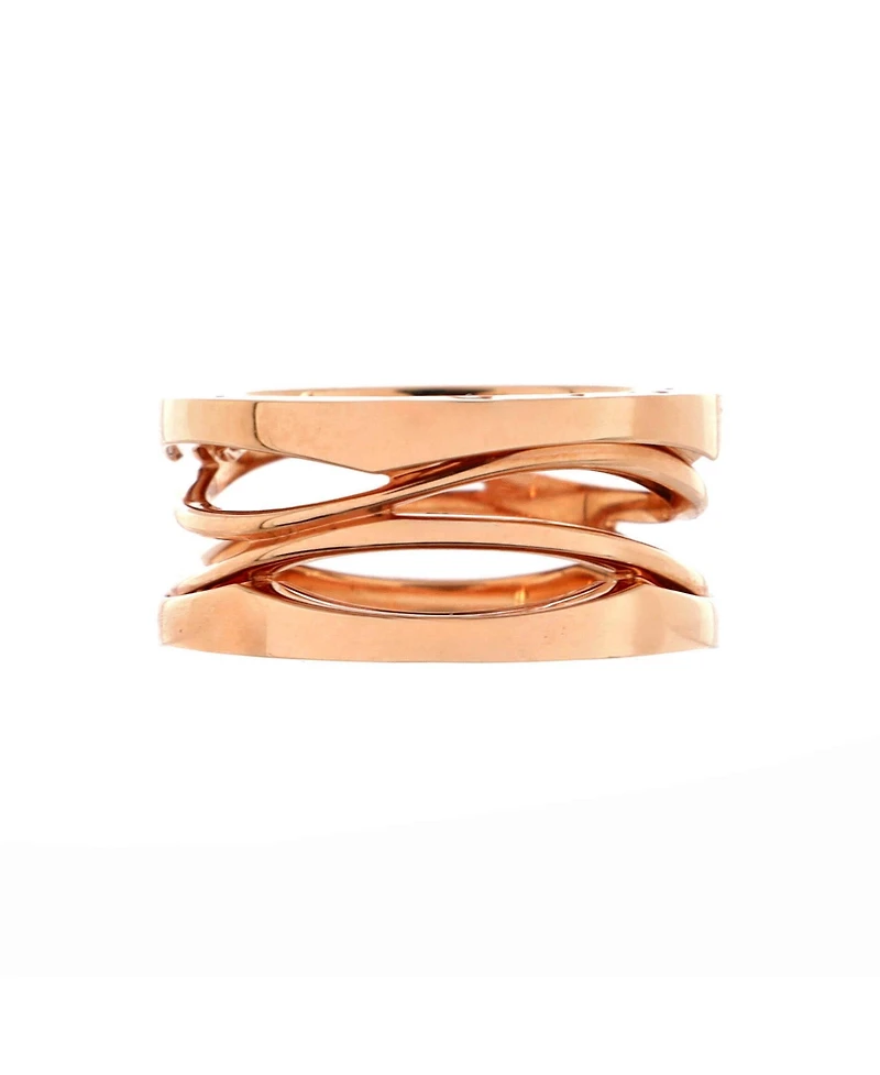 Pre-Owned Bvlgari B.Zero1 Design Legend Zaha Hadid Three Band Ring