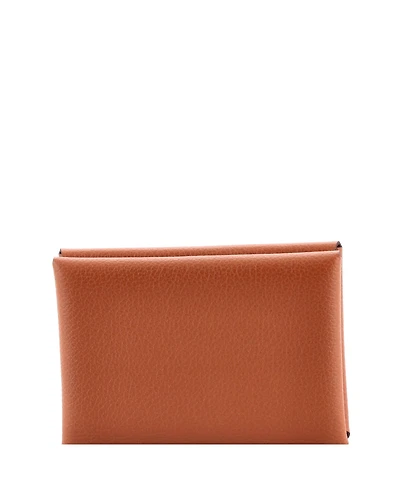 Pre-Owned Hermes Calvi Duo Card Holder Evercolor