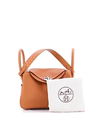 Pre-Owned Hermes 26 Lindy Bag Swift with Tressage Epsom