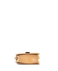 Pre-Owned Salvatore Ferragamo Small Fiamma Crossbody Bag Leather