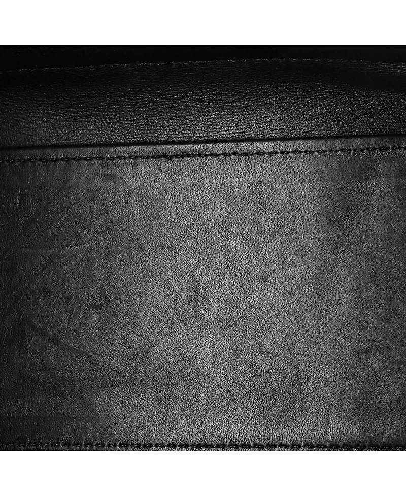 Pre-Owned Balenciaga Crush Chain Flap Bag Leather