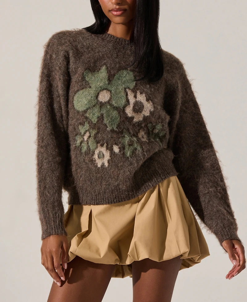 Astr the Label Women's Conetta Long-Sleeve Sweater
