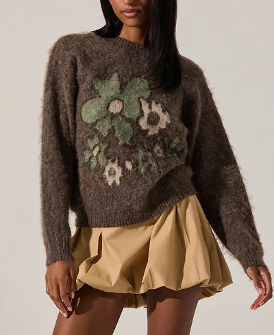 Astr the Label Women's Conetta Long-Sleeve Sweater