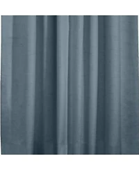 Commonwealth Ventura Tab Top Dressing Window Curtain Panel Pair - 52"x63", Blue