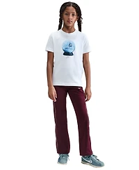 Nike Girls Sportswear Printed Short-Sleeve T-Shirt