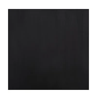 Thermaplus Navar Blackout Suede Textured Window Treatment Grommet Curtain Panel for Bedroom Livingroom 54" x Black