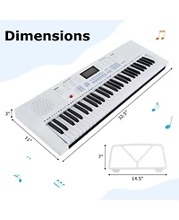 Sugift 61-Key Electric Piano Keyboard for Beginner