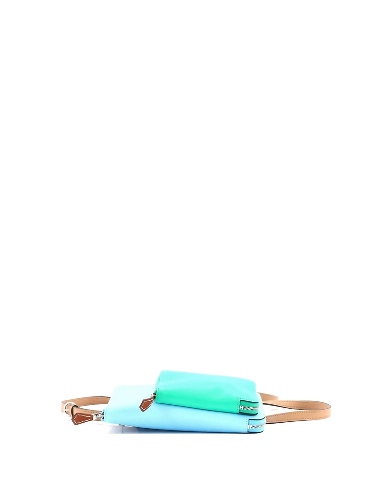 Pre-Owned Hermes Nouveau To Go Wallet Epsom with Swift