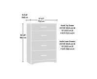 Casainc Storage Cabinet with 4 Drawers