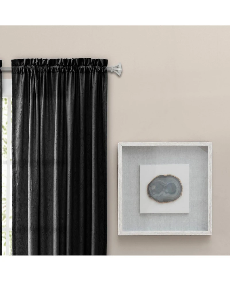 Ellis Curtain Portland Crushed Taffeta Rod Pocket Tailored Panel - 48x63