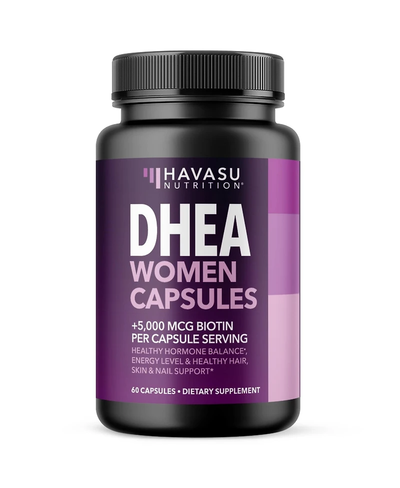 Dhea Capsules for Women, 60ct