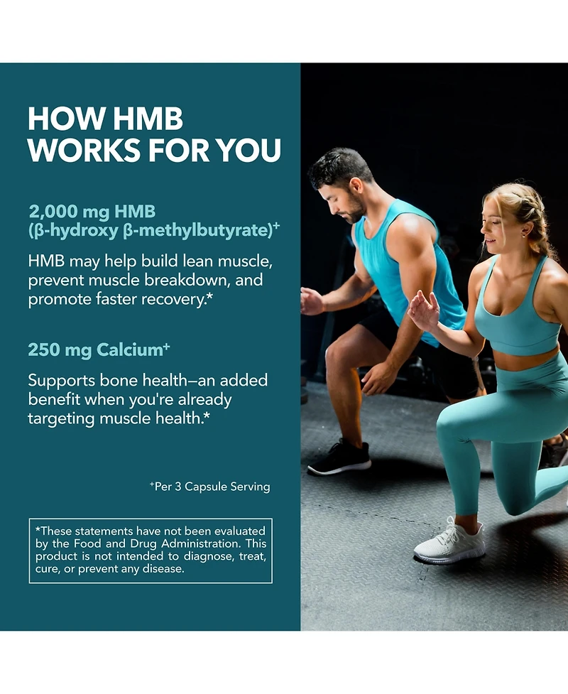 Hmb Capsules, 120ct
