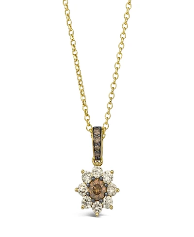 Le Vian Diamonds Pendant Necklace (7/8 ct. t.w.) in 14K Honey Gold