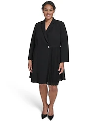 Vince Camuto Plus Size Fit and Flare Blazer Dress