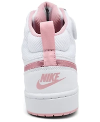 Nike Big Girls Court Borough Mid 2 Casual Sneakers from Finish Line