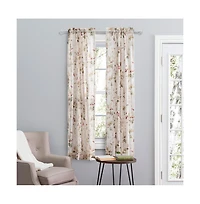 Ellis Curtain Sophia Rod Pocket Tailored Panel - 48x84", Multi