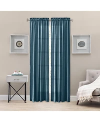 Ellis Curtain Portland Crushed Taffeta Rod Pocket Tailored Panel - 48x63