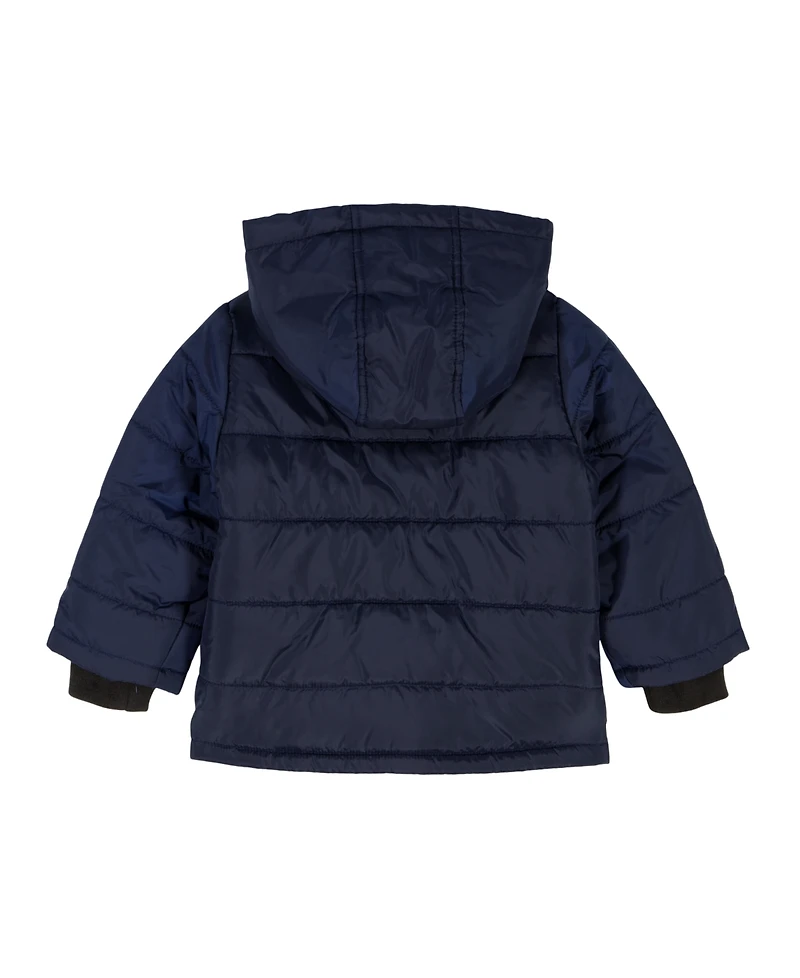 Tommy Hilfiger Baby Boys Long Sleeve Puffer Jacket