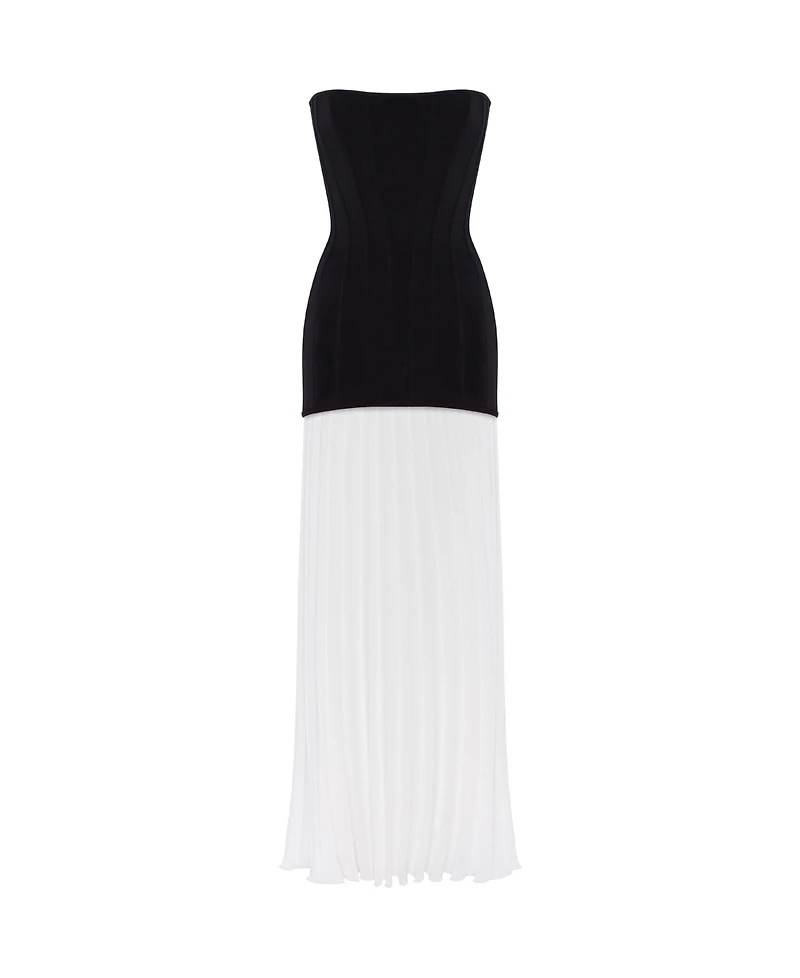 Milla Women's Dress With A Pleated Skirt