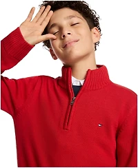 Tommy Hilfiger Boys 8-20 Quarter-Zip Sweater