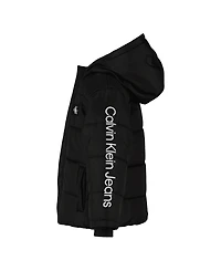 Calvin Klein Baby Boys Ckj Wordmark Puffer Jacket