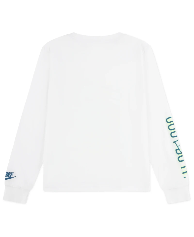 Nike Boys 2T-7 Neon Box Graphic Print Futura T-Shirt