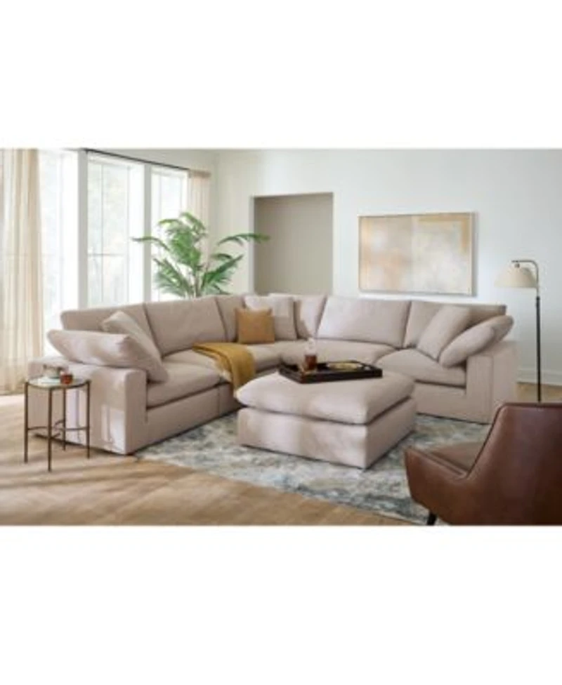 Fog Fabric Sectional Collection Exclusive For Macys