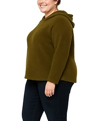 Coin 1804 Plus Cozy Rib Long Sleeve Hoodie