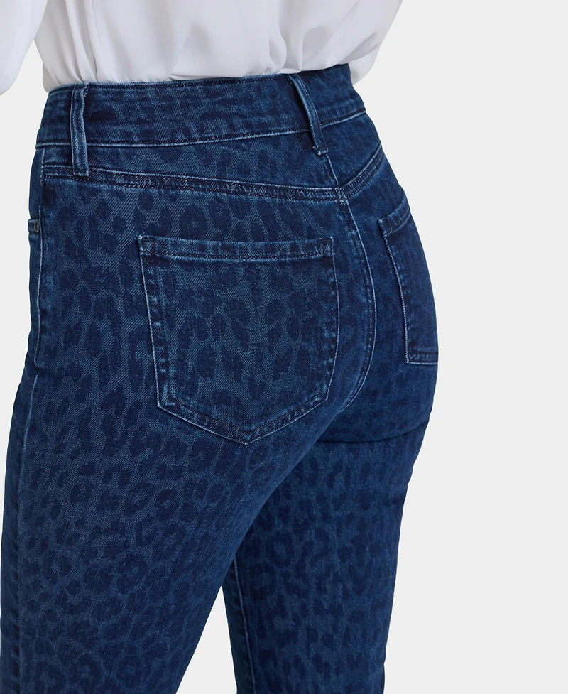 Nydj Petite High Rise Marilyn Straight Jeans